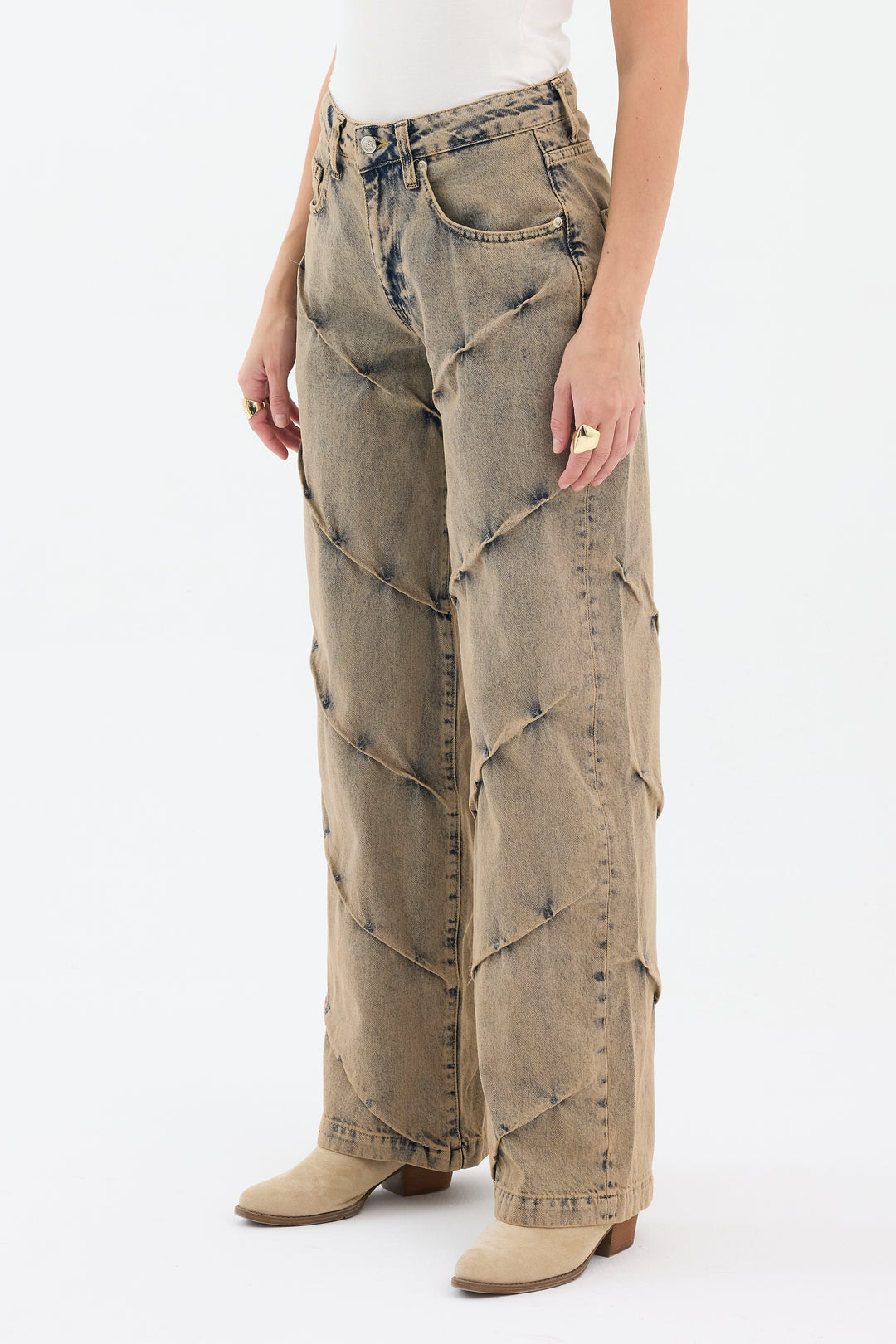 Routines Vintage Detailed Straight Jeans 5265 - ROUTINES
