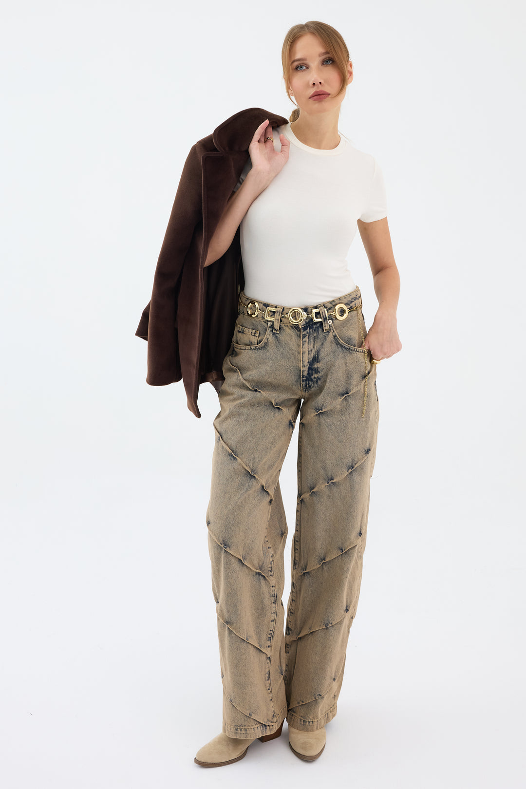 Routines Vintage Detailed Straight Jeans 5265 - ROUTINES