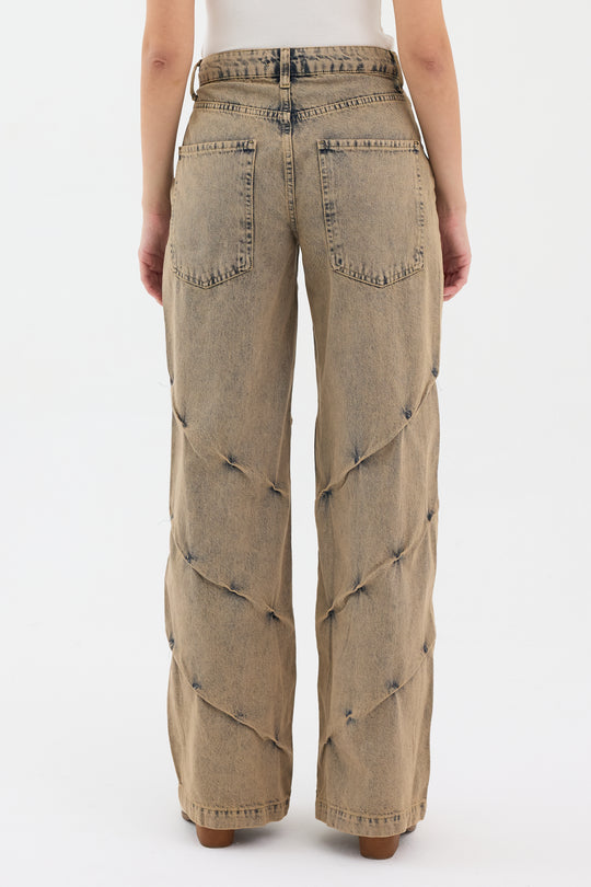 Routines Vintage Detailed Straight Jeans 5265 - ROUTINES