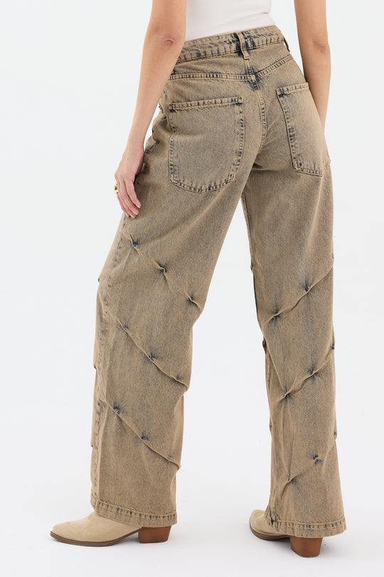 Routines Vintage Detailed Straight Jeans 5265 - ROUTINES