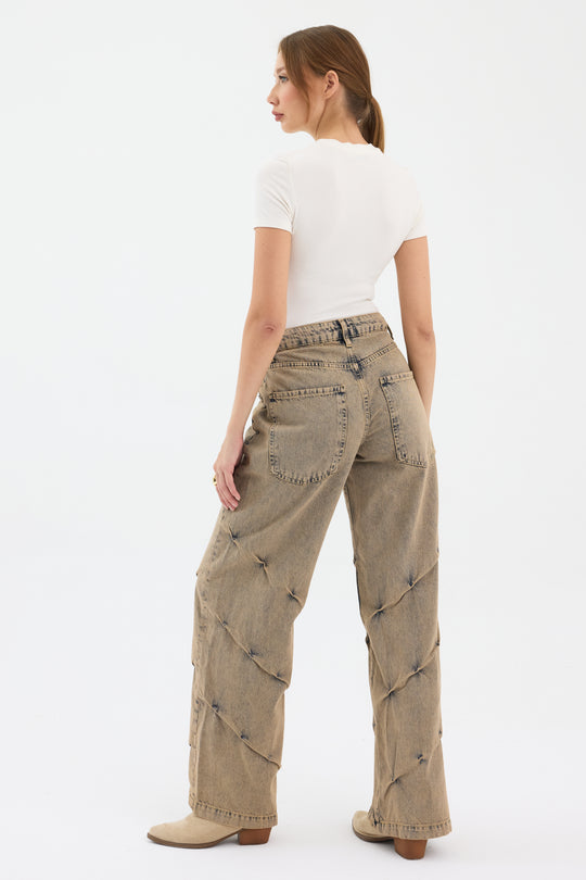 Routines Vintage Detailed Straight Jeans 5265 - ROUTINES