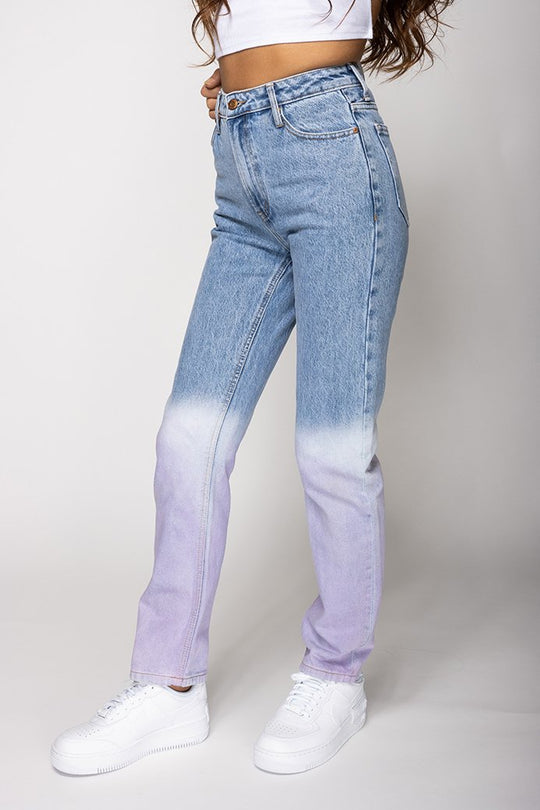 Emma Petite Lila Washed Straight Leg Jeans Jeans Routines Fashion   