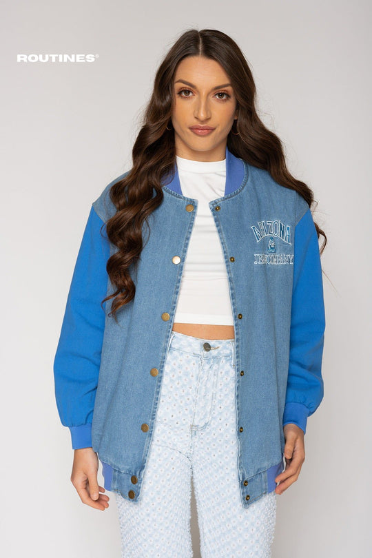 Ivana Arizona Varsity Jacket Jacket Routines Fashion   